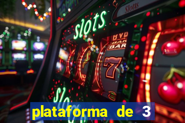 plataforma de 3 reais tigre